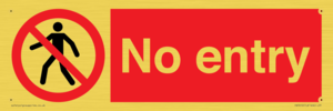No entry